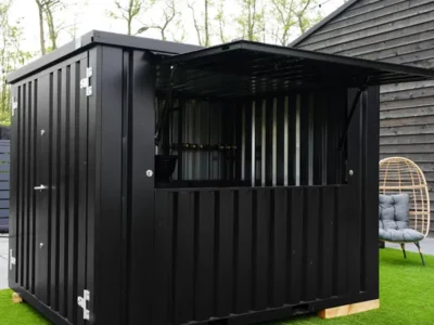 Portable 10 Foot Flat Pack Container 3×2 XL – Customizable for Any Business