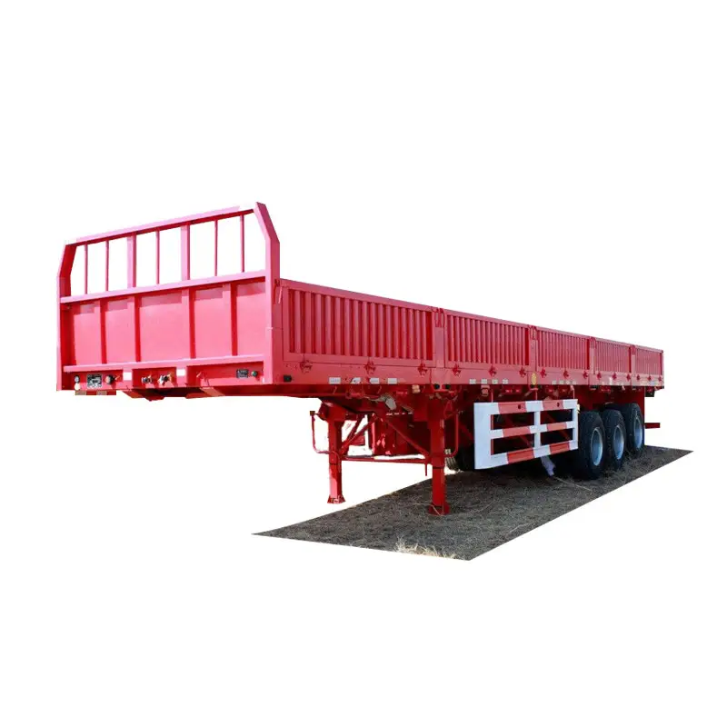 H1dab26a5f3594bfea32b3e2a6da79bdcZ.jpg_960x960 (1) 50 Ton Fence Cargo Transport Semi Trailer - Image 1