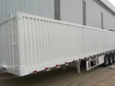 New Flatbed Semi Truck Trailers – Mini Semi Trailer for Sale