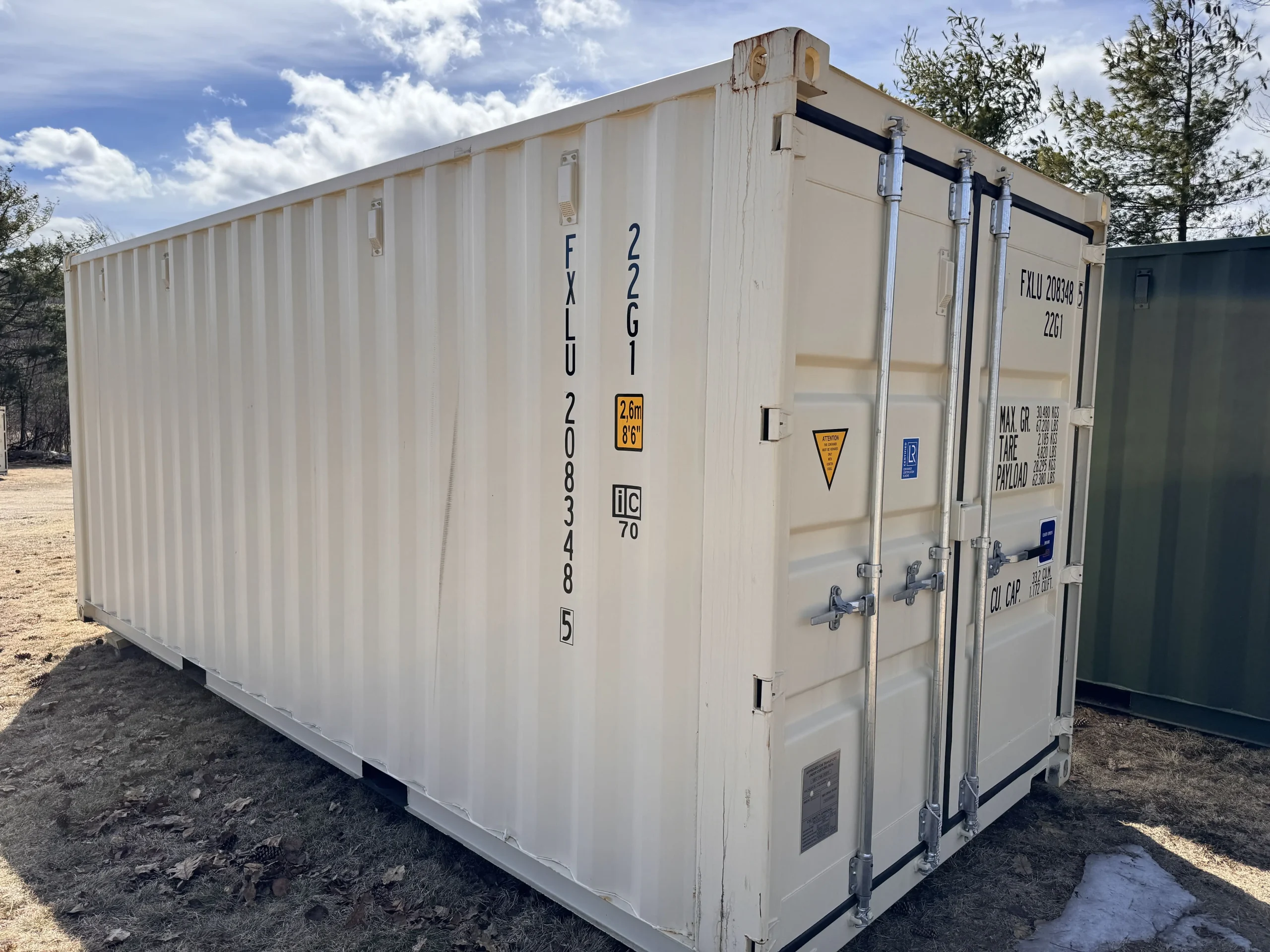 IMG_0689-scaled New 20ft Storage Container with Easy Open Door - Image 1