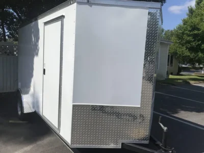 2024 Fast Cargo 6×12 V-nose Enclosed Cargo Trailer With Ramp Door